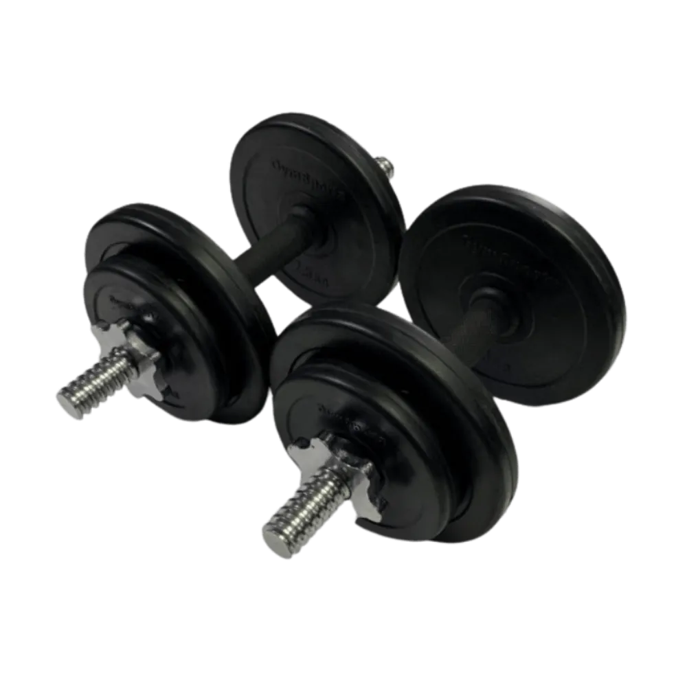 18kg Premium Rubber Dumbbell Set