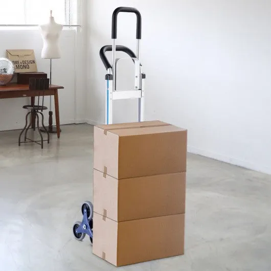 2-in-1 550 lbs Hand Truck Stair Aluminum Cart Dolly