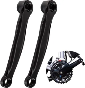 2 PCS Bike Wheel Crank Armg for 170 mmRoad Bike Round Hole CrankMountain Bike Tooth Plate Crank Replacement