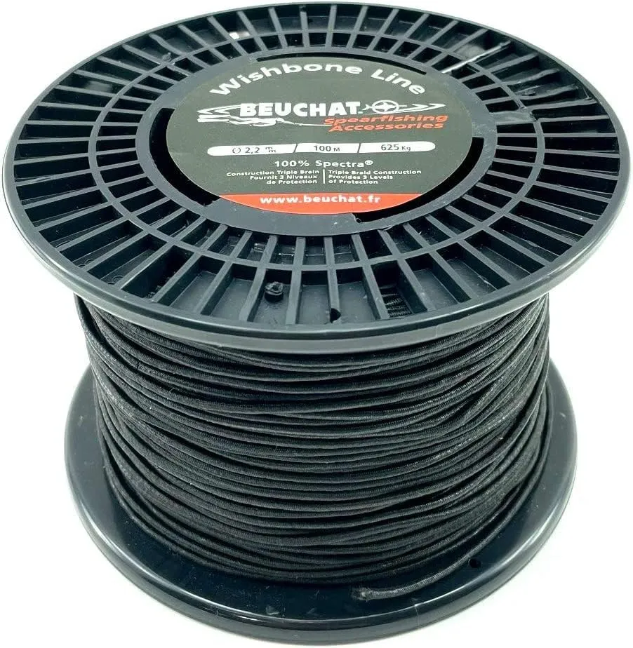2.2 mm Triple Jacket Spectra Line for Speargun Band Wishbone or Shooting Line - Super High Abrasion Resistant - 1540# (700 kg) Strength