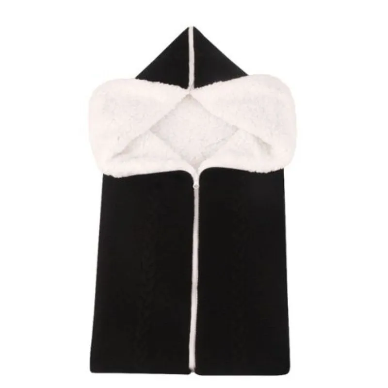 Baby Blanket Lambswool Zip Sleeping Bag 9 colors