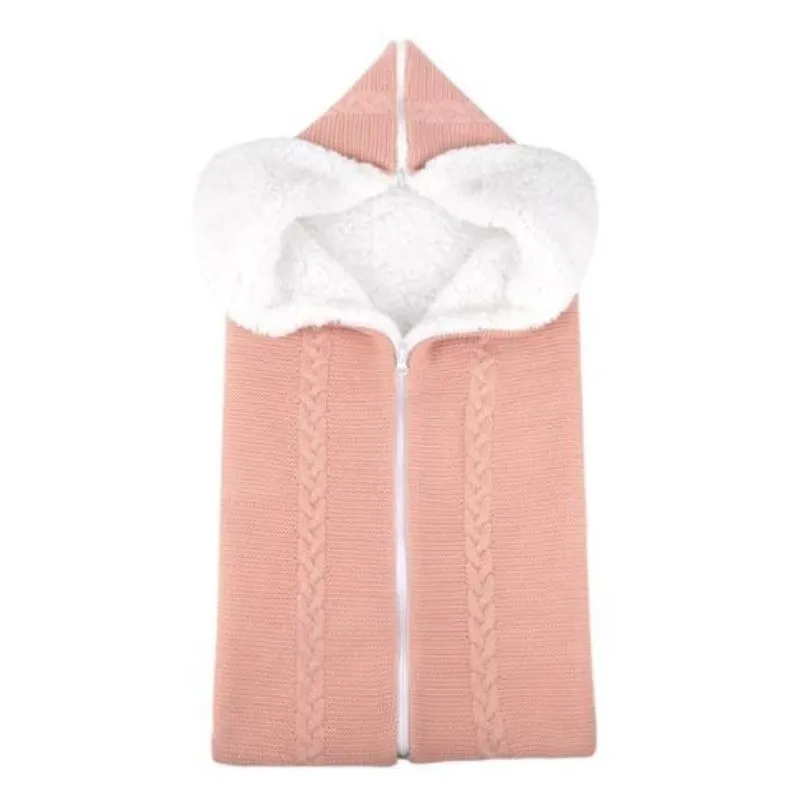 Baby Blanket Lambswool Zip Sleeping Bag 9 colors