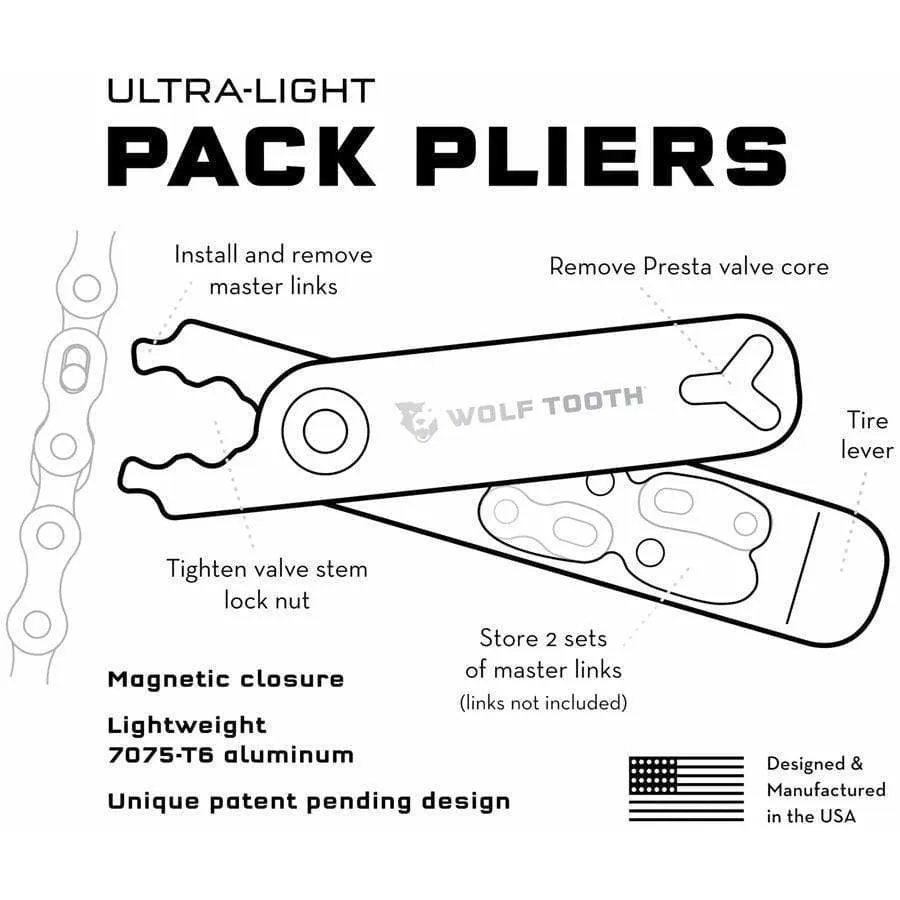 Bike Masterlink Combo Pack Pliers - Gold
