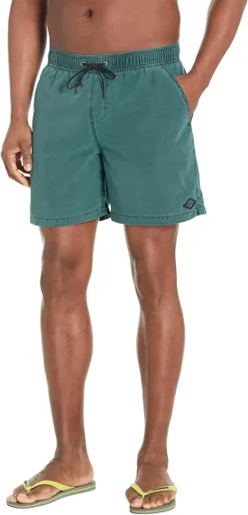 Billabong Men's Standard All Day Overdye Layback Elastic Waist Boardshort, 17 Inch Outseam