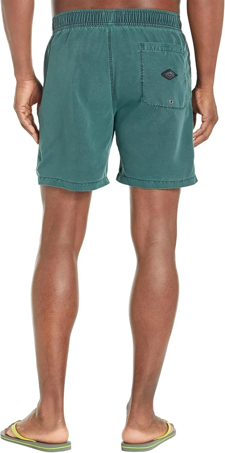 Billabong Men's Standard All Day Overdye Layback Elastic Waist Boardshort, 17 Inch Outseam