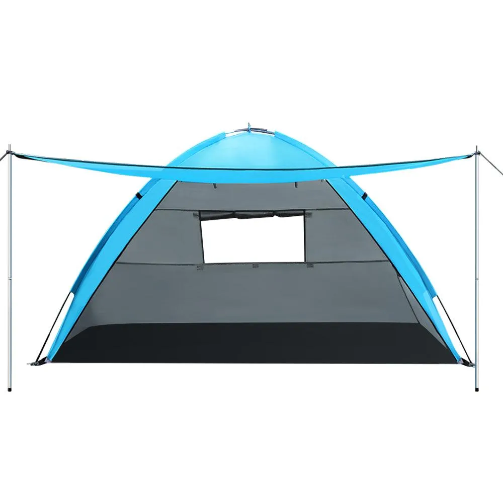 Camping Tent Beach Tents Hiking Sun Shade Shelter Fishing 2-4 Person