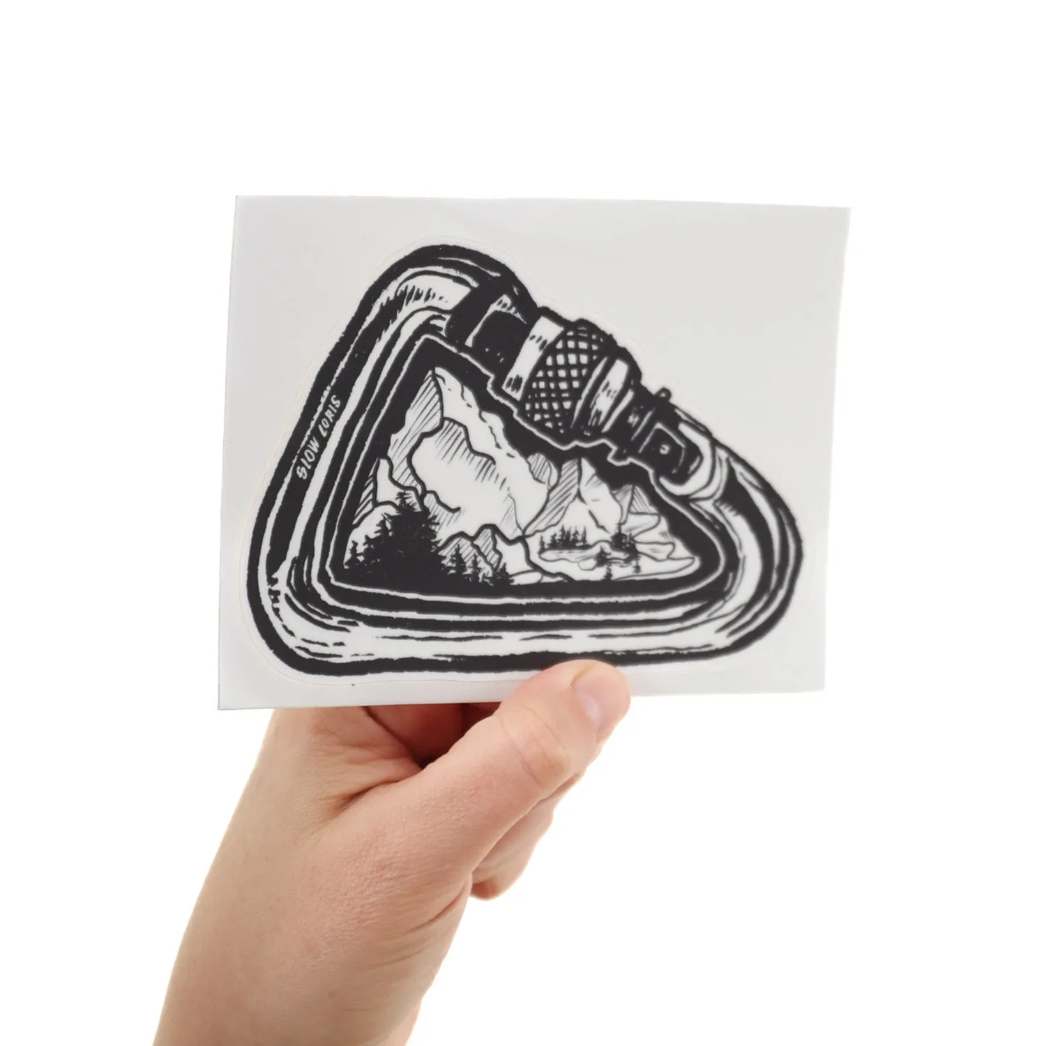 Carabiner Sticker