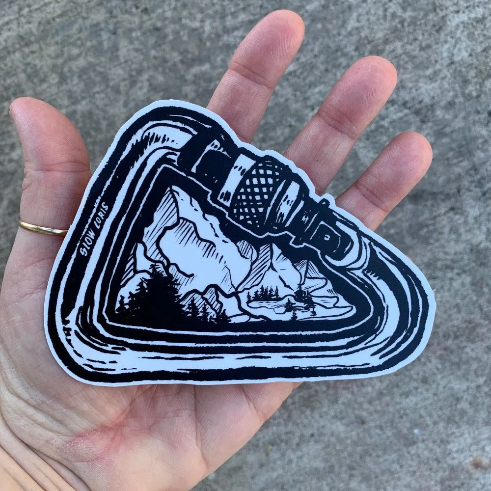 Carabiner Sticker