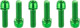 CNC Bike Stem BoltsStem Bolts for BMX/MTB/Road Bike with WashersRed/Blue/Orange/Green/Rainbow