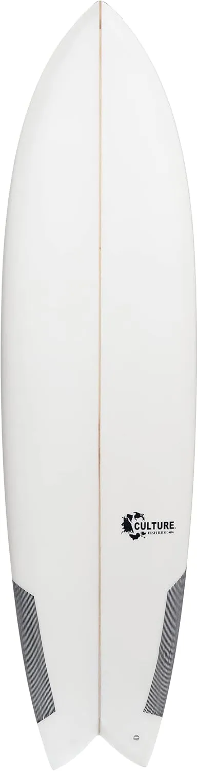 Culture Surfboards Fish Ride Model Surfboard | Sizes 5'0 ~ 7'0 with Carbon Strips or White