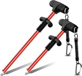 Fish Hook Remover, Easy Reach and Portable Aluminum Fish Hook Remover Tool, Pro Fishing Hooks Extractor, Squeeze-Out Fish Hook Separator Tools Multiple Choice Fast Decoupling No Injury