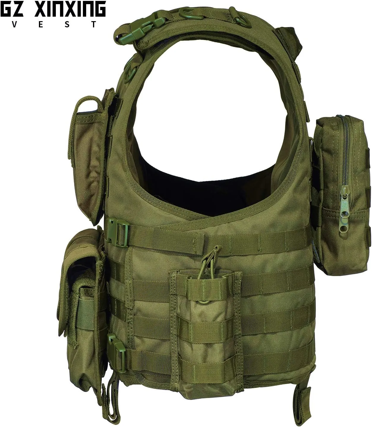 GZ XINXING Black Tactical Airsoft Paintball Vest