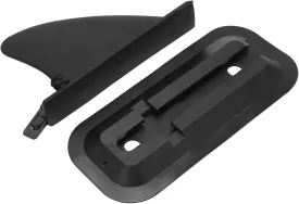 Health Gear Surf Fin Inflatable Paddle Board Fin, Detachable Surf Board Fin Replacement, Stand Up Paddle Board Fin Quick Release Slide in Center Fin for Surfboard, 9 in Surf Fin