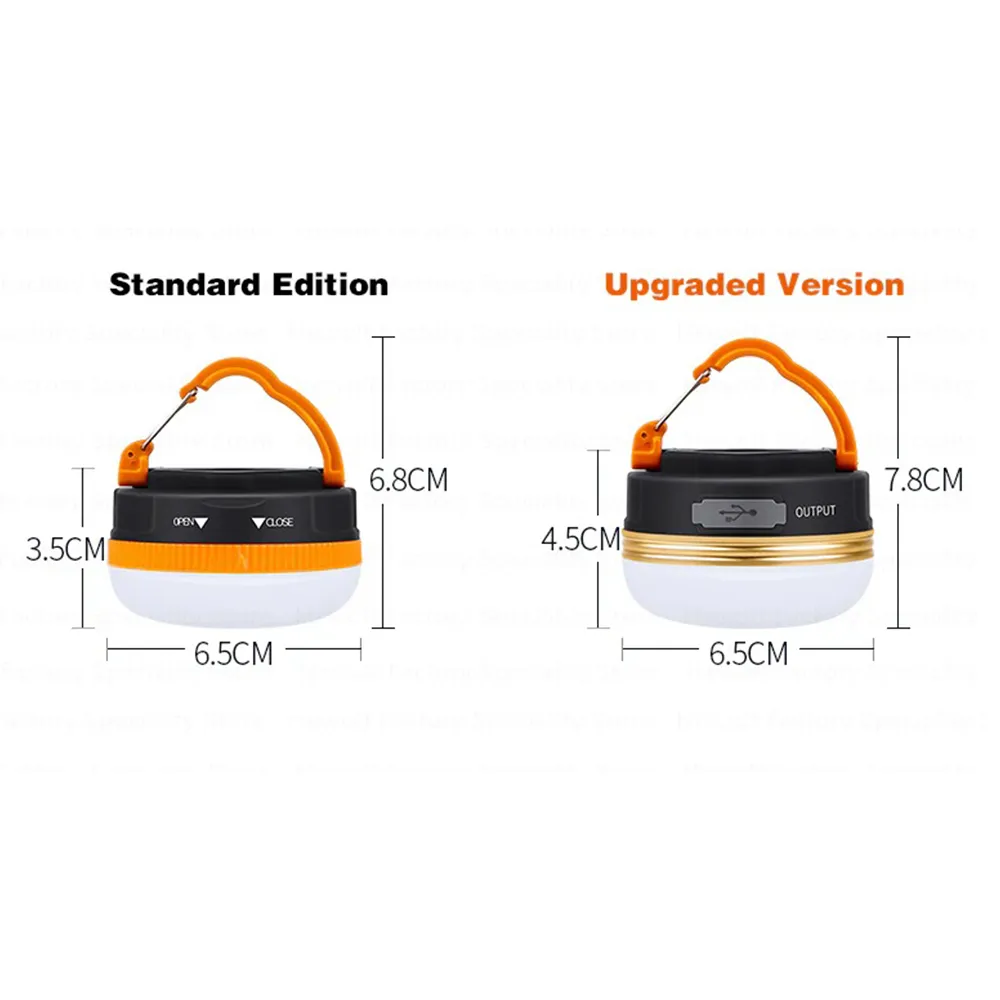 Hewolf Multifunction Carrying Camping Light - Standard