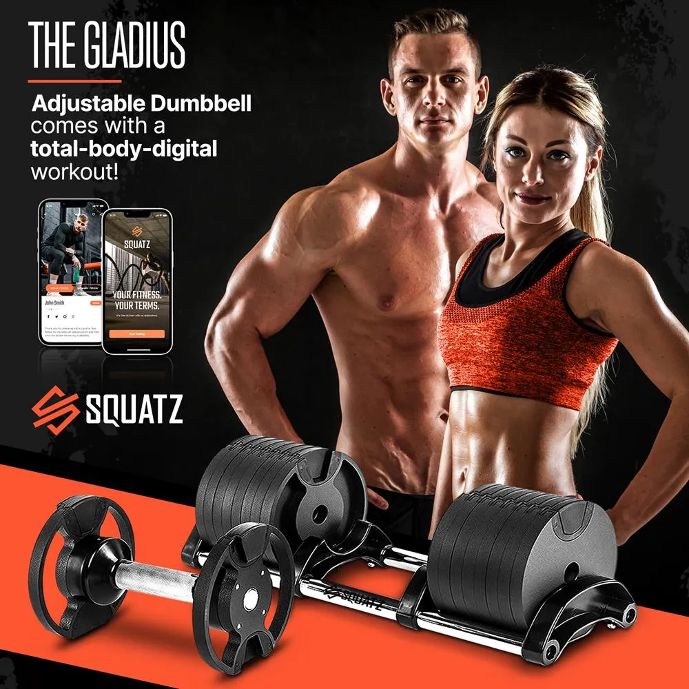 Home Fitness Adjustable Dumbbell Set Of