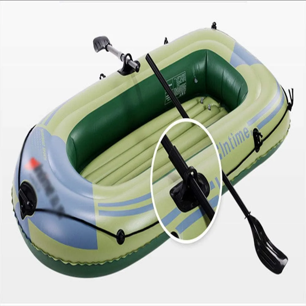 Large Kayak Rafts 2-4 Person Inflatable Boat Thickened Hovercraft Wear-Resisting Kayak Assault Rubber Boats Dinghies for Fishing and Other Entertainment