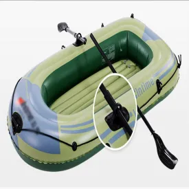 Large Kayak Rafts 2-4 Person Inflatable Boat Thickened Hovercraft Wear-Resisting Kayak Assault Rubber Boats Dinghies for Fishing and Other Entertainment