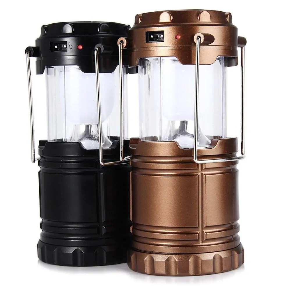 LED Solar Collapsible Camping Lantern