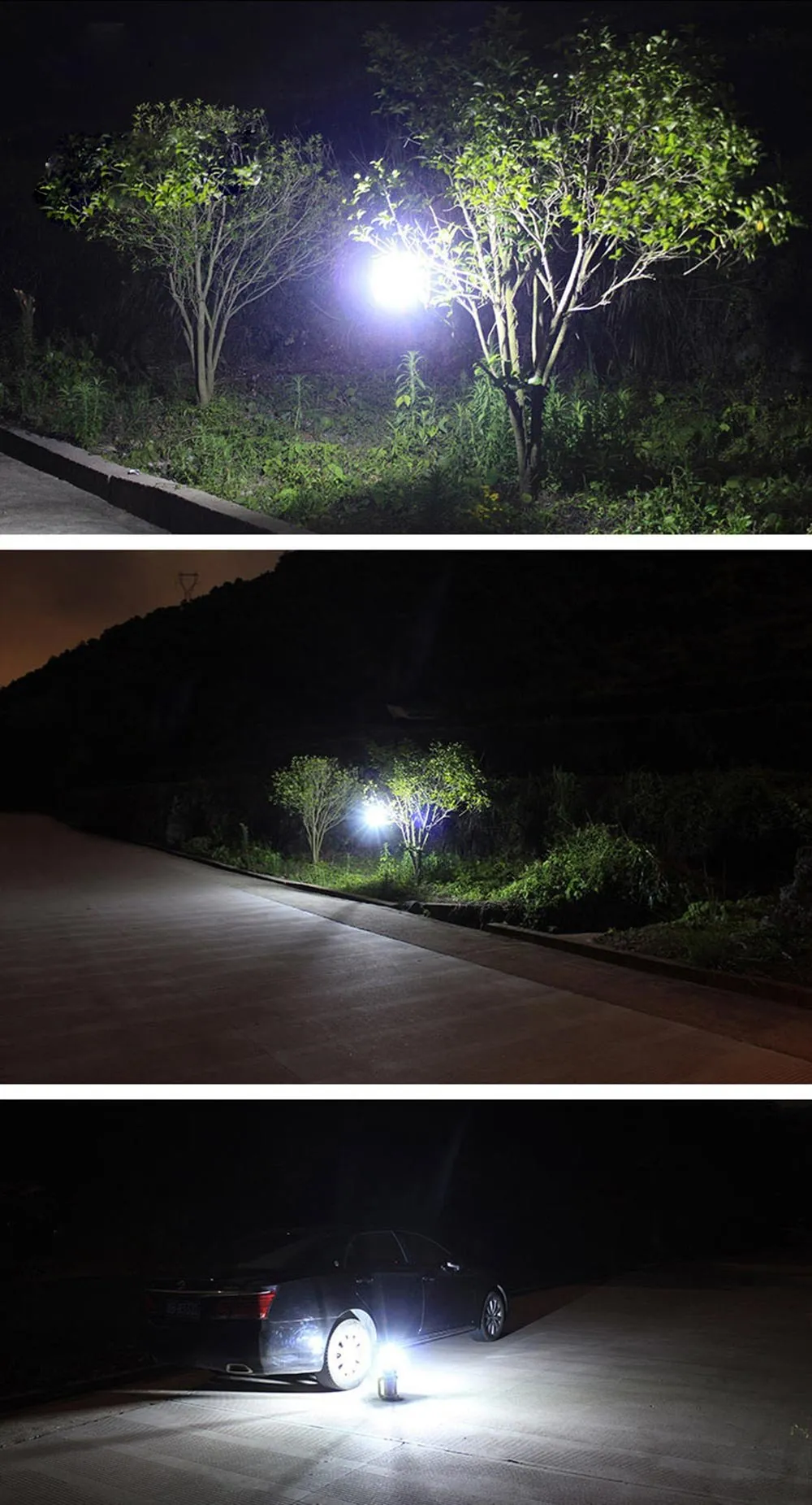 LED Solar Collapsible Camping Lantern