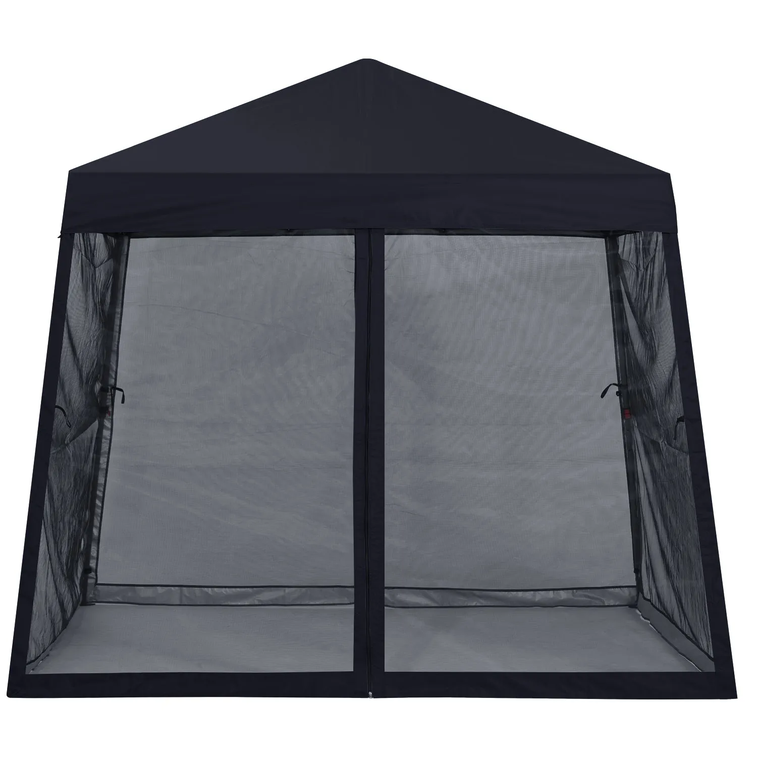 Leisure Sports 8x8/10x10/11x11 Pop Up Stable Canopy Tent with Mosquito Netting