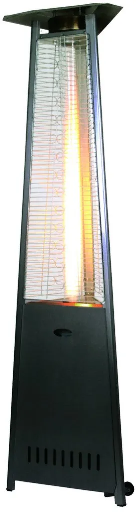 MILD STEEL GAS PATIO HEATER BLACK 2330MM