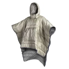 Outdoor Wearable Cloak Sleeping Bag Portable Warming Sleeping Bag Light-weight Cotton Sleeping Bag for Winter Camping Travel