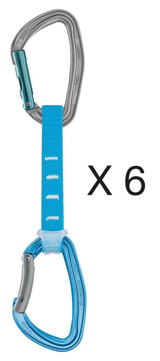 Petzl - Djinn Axess - X6 Quickdraws
