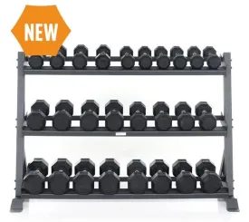 Power Systems Granite Series Horizontal Dumbbell Rack