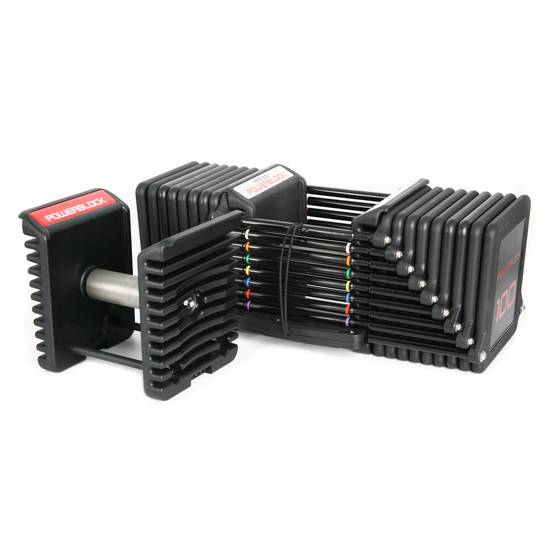 Powerblock Commercial Pro 100 with Rack PBCOM100