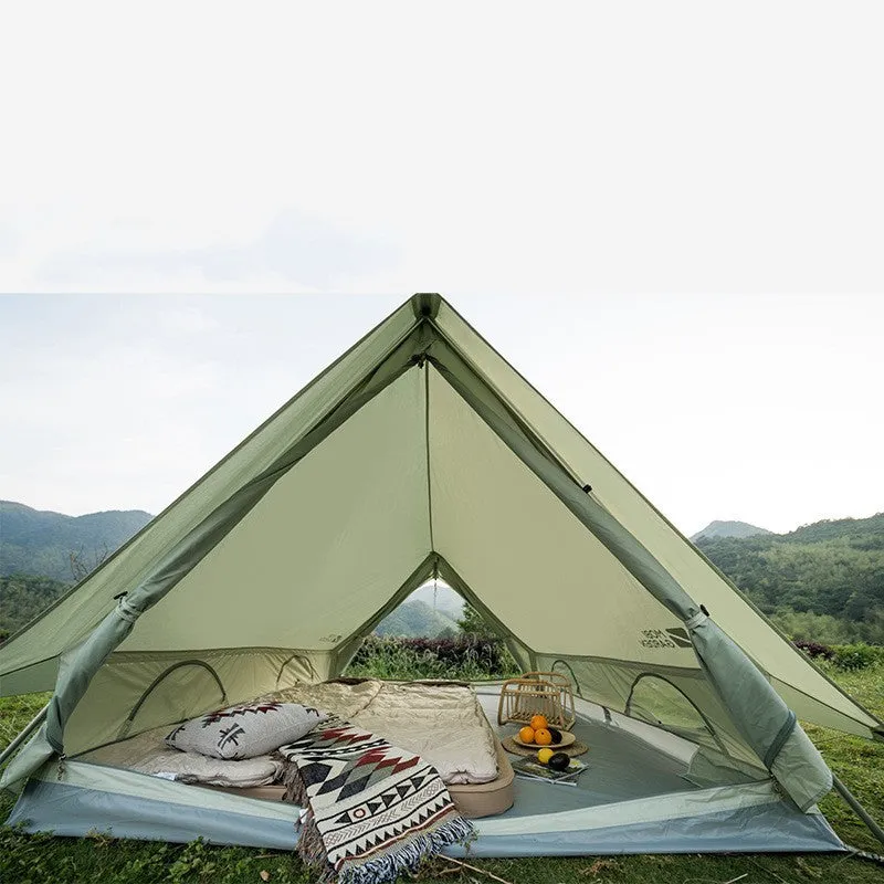 Premium A-Frame Canvas Camping Tent