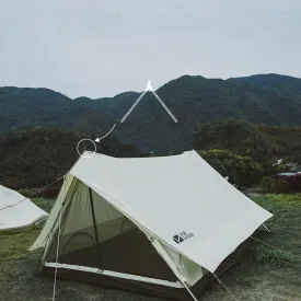 Premium A-Frame Canvas Camping Tent