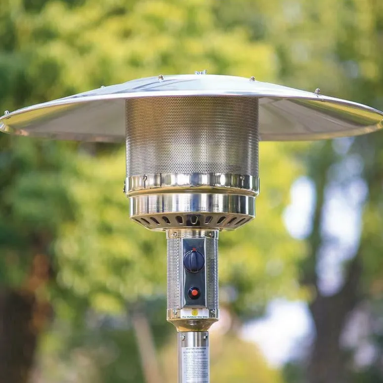 Premium Outdoor Patio Heater Propane Gas Fire Pit Space Heater 48000BTU