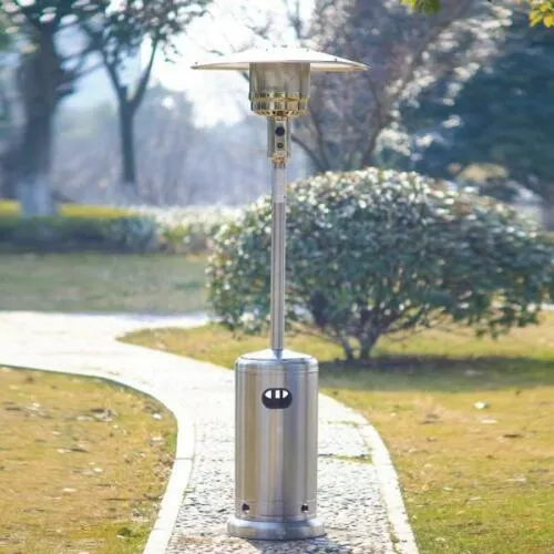 Premium Outdoor Patio Heater Propane Gas Fire Pit Space Heater 48000BTU