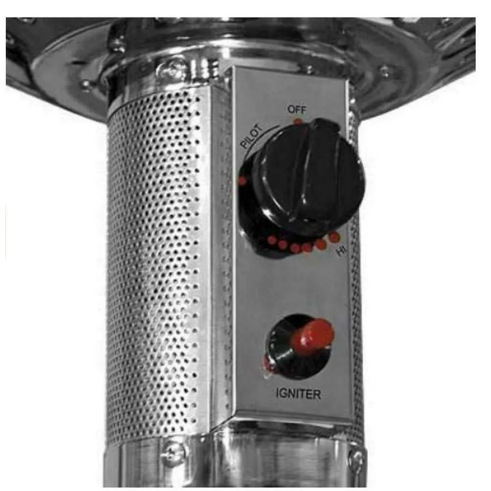 Premium Outdoor Patio Heater Propane Gas Fire Pit Space Heater 48000BTU