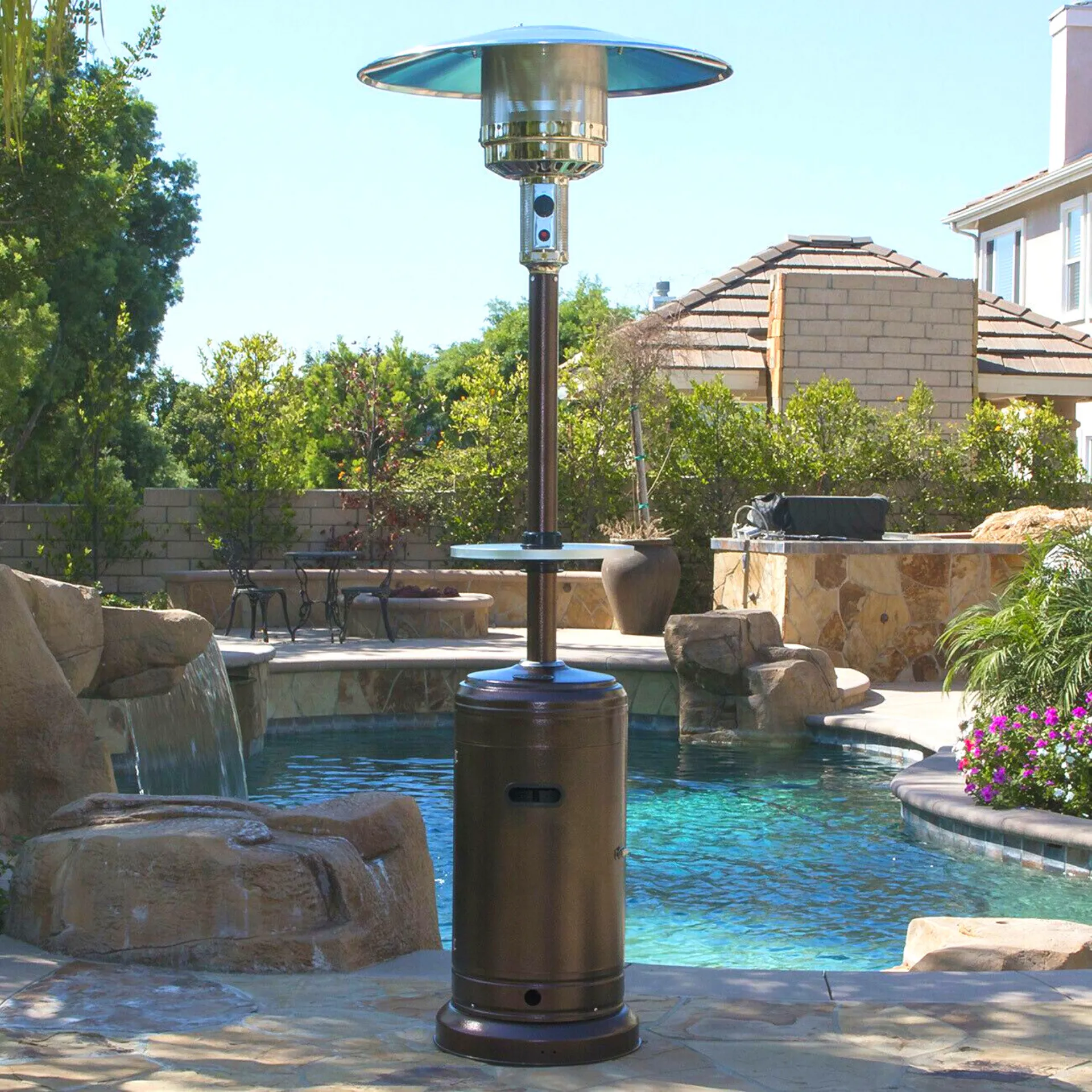 Premium Outdoor Propane Patio Heater Gas Fire Pit Heater