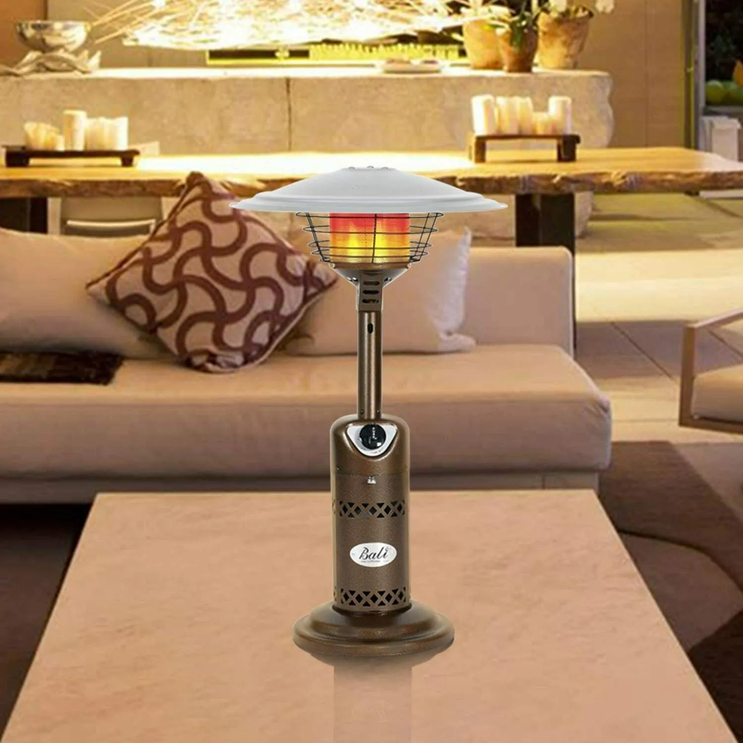 Premium Small Propane Patio Heater Mini Gas Fire Pit Heater