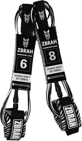 Premium Surf Leash Biomimicry, Max Strength, Lightweight, for All Types of Surfboards. 7mm Thick (1/4") 6 and 8 Feet