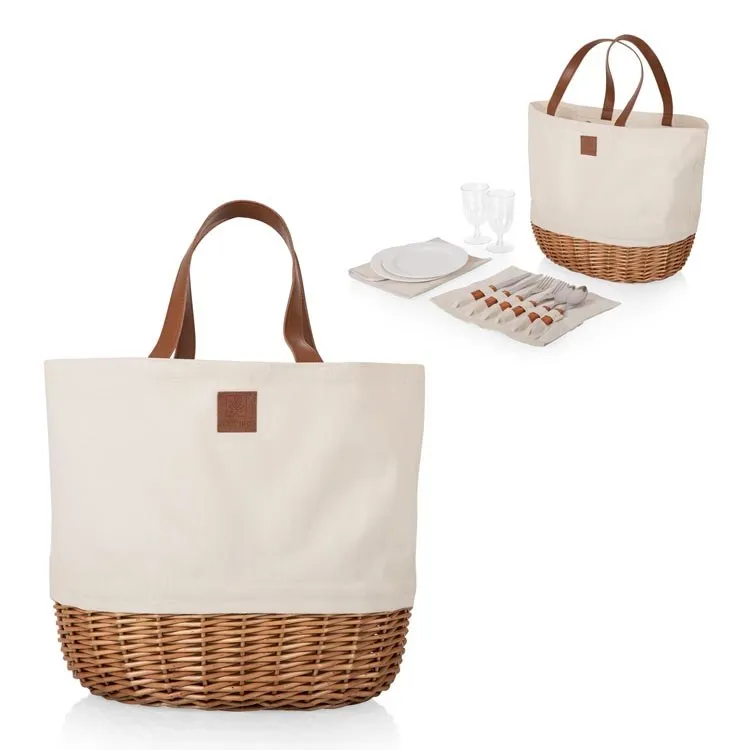 Promenade Picnic Basket, Canvas