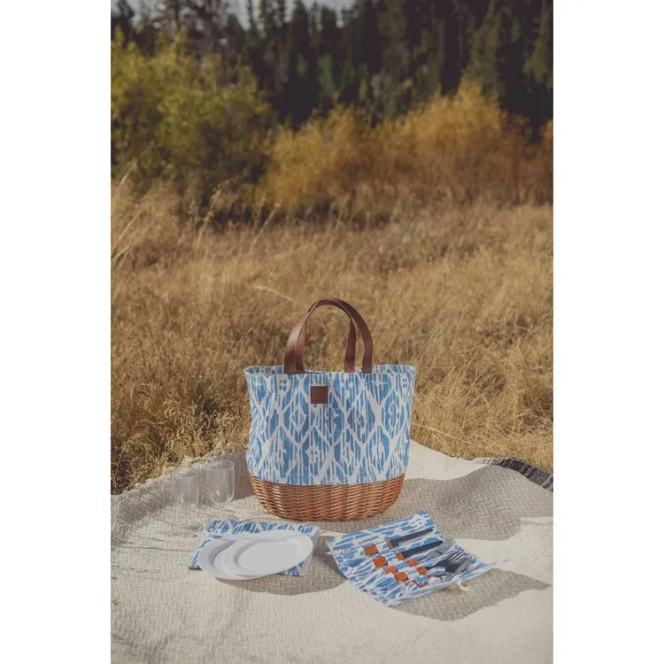 Promenade Picnic Basket, Moroccan Watercolor