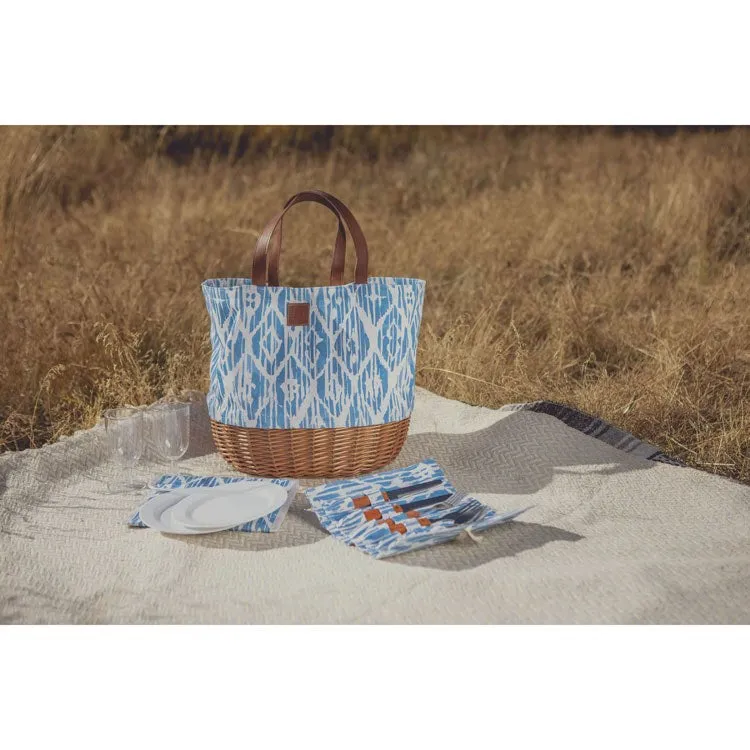 Promenade Picnic Basket, Moroccan Watercolor