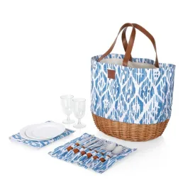 Promenade Picnic Basket, Moroccan Watercolor