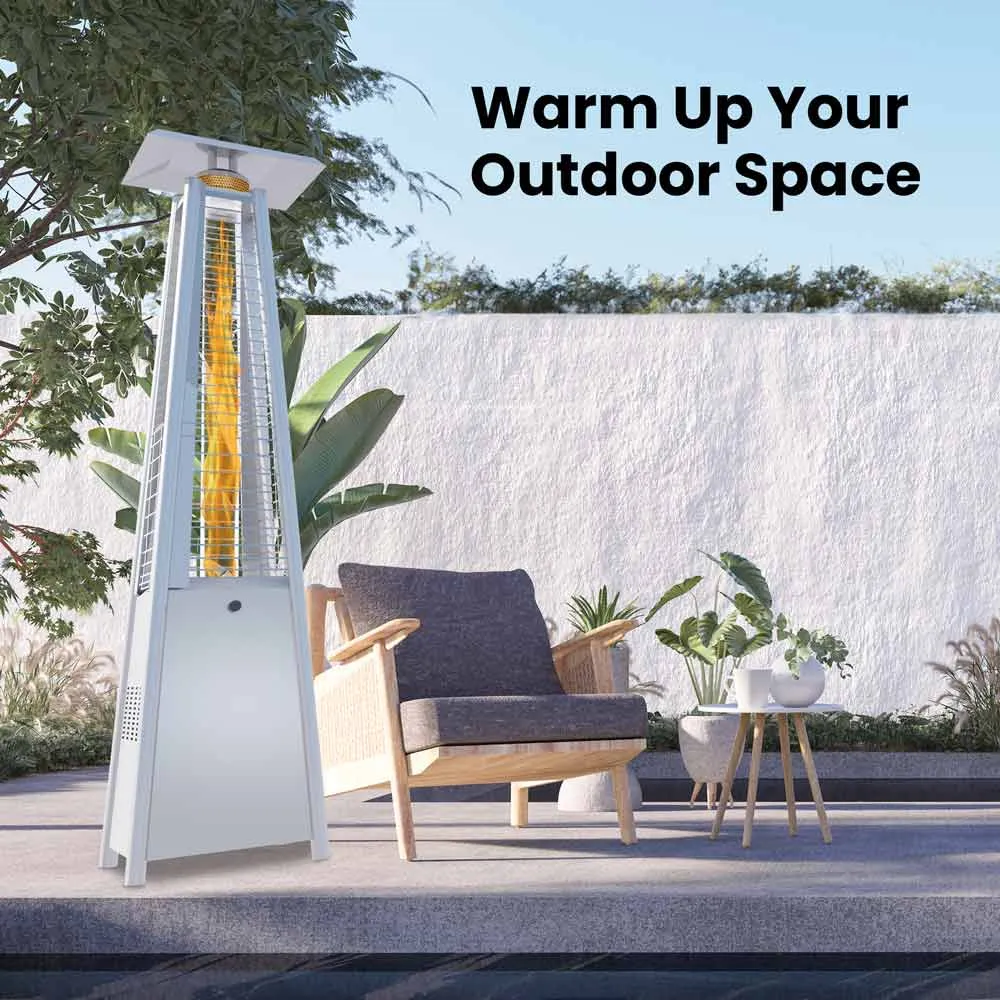 Pyramid Propane Heater - Stainless Steel, 48,000 BTU’s - Gorilla Gadgets