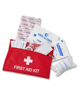 Red - Travel first aid kit