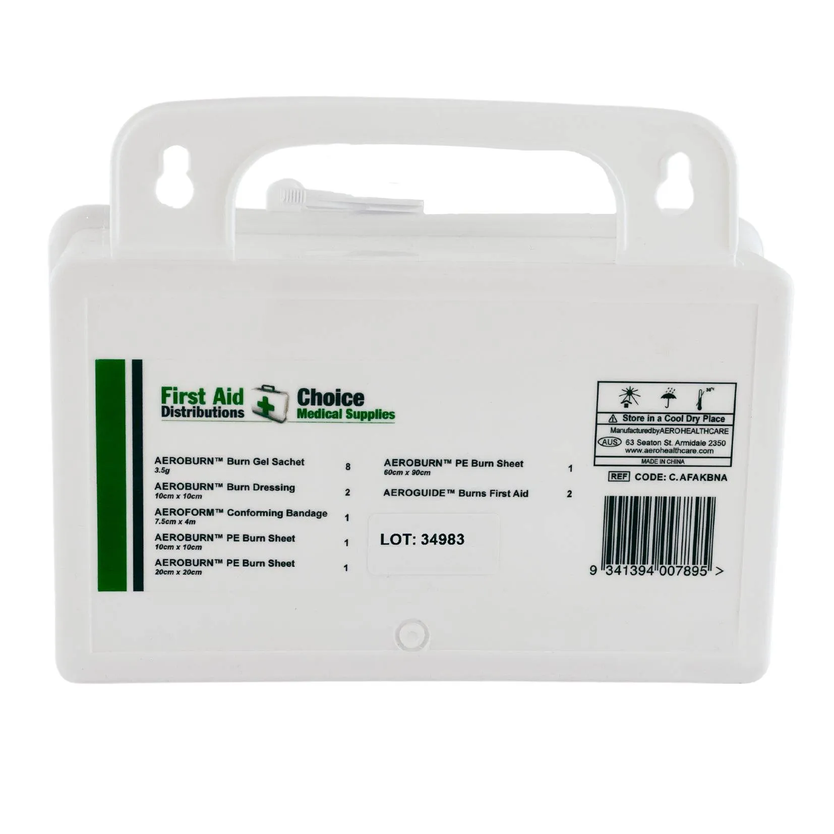 Regulator Burns A First Aid Kit - AFAKBNA