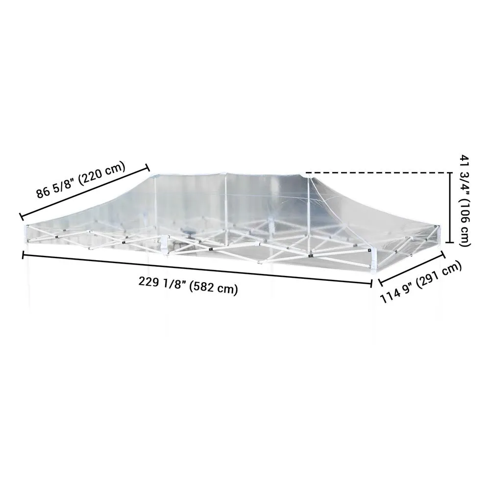 Replacement Top for 10'x20' Waterproof Pop Up Canopy