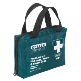 Sealey SFA02 First Aid Kit Medium for Cars, Taxi's & Small Vans - BS 8599-2 Compliant