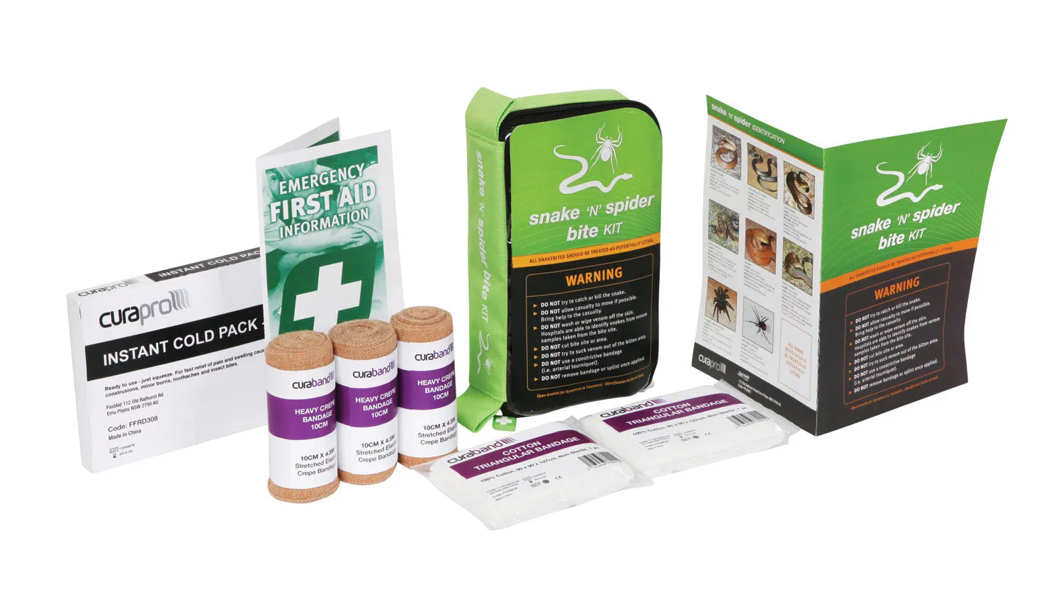 Snake ‘N’ Spider Bite First Aid Kit FANCS30