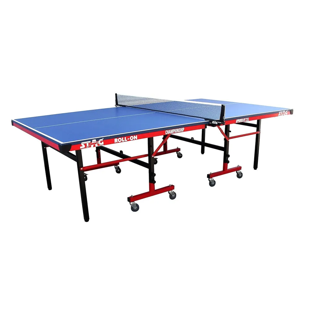 STAG Championship Roll-On with 75 mm Wheels and Levelers T.T.F.I Approved 22 MM Top