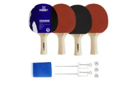 Summit Charge 4 Player Table Tennis Set