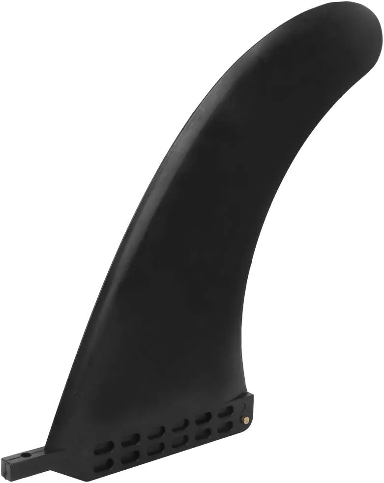 Surfboard Fins,Paddleboard Fin Replacement, PVC Large Surfboard Fins for Surfing, Surfboard, Stand Up Paddle Board, Easy to Install, Black